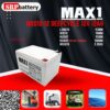 MAX1 BATTERY MXD12-12 12V 12Ah แบตเตอรี่โซล่าเซลล์ - Image 2