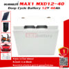 MAX1 BATTERY MXD12-40 12V 40Ah แแบตเตอรี่โซล่าเซลล์ - Image 5